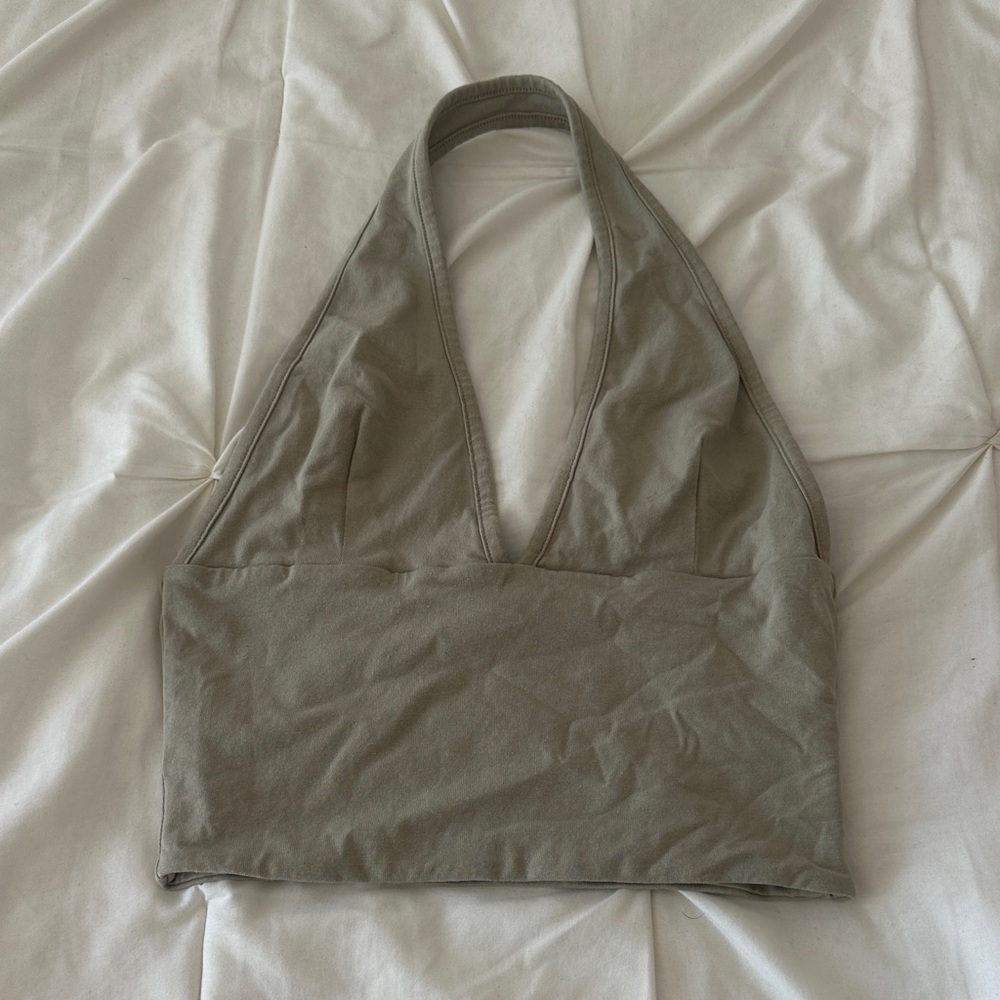 Cotton On Olive Green Women's Halter top